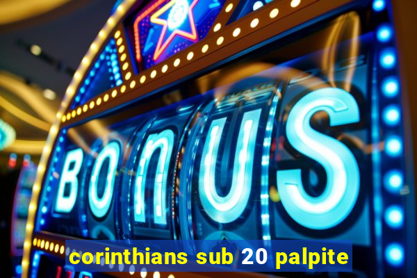 corinthians sub 20 palpite